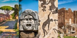 Ostia Antica, ruiny starożytnego rzymskiego portu
