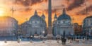 Piazza del Popolo w Rzymie
