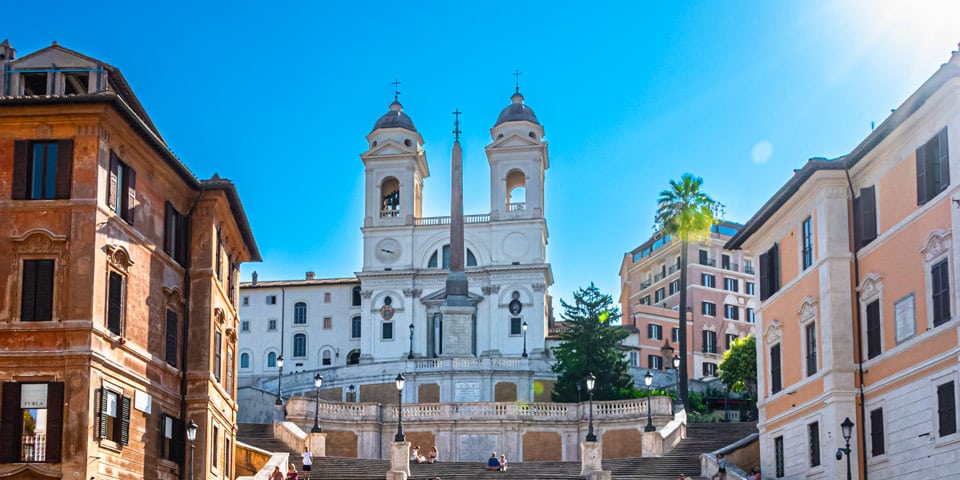 Kościół Trinità dei Monti w Rzymie