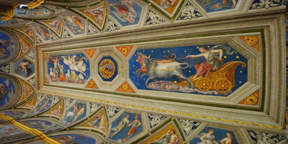 Loggia Galatei w Villa Farnesina w Rzymie